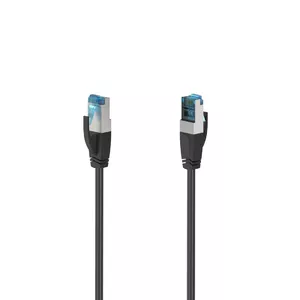 Сетевой кабель Hama 00200684 RJ-45 Cat6a 15 м Черный