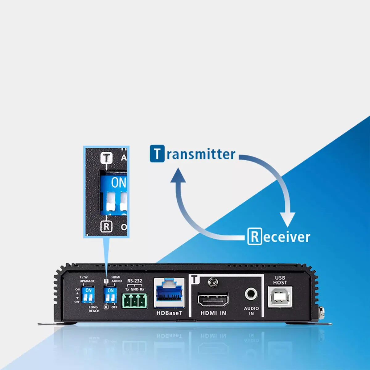 AV повторитель ATEN True 4K HDMI / USB HDBaseT 3.0 Transceiver Photo 5