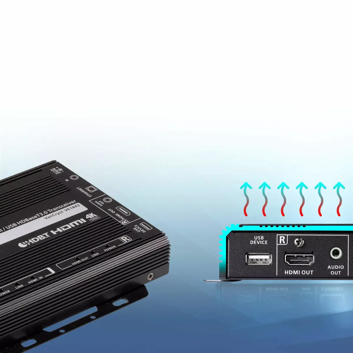 AV повторитель ATEN True 4K HDMI / USB HDBaseT 3.0 Transceiver Photo 7