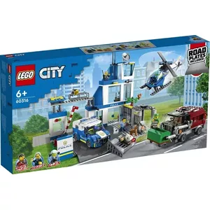 LEGO building set Police Station 60316 — City series, multicolour, for ages 6+, size 280×270×240 mm