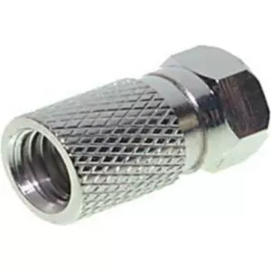 F‑savienotājs ShiverPeaks 85012-R 7,5 mm ar blīvi, liela uzgriežņa
