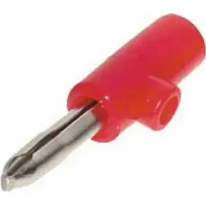 Banana Plug ShiverPeaks 56200-R, red — audio connector for speakers and amplifiers