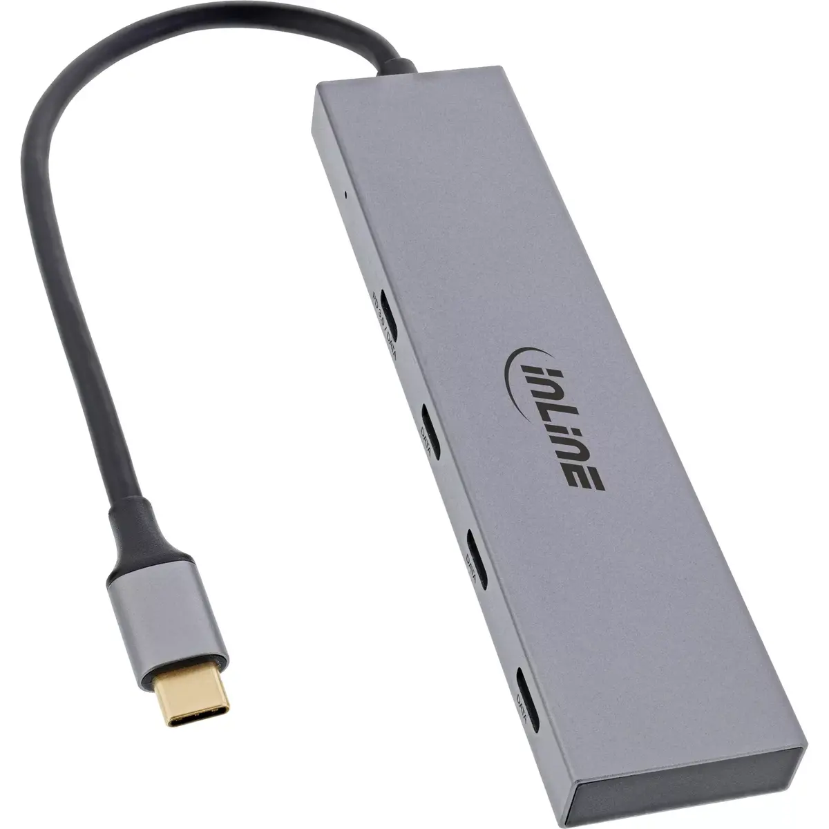 InLine USB 3.2 Gen.2 Хаб 4 порта USB-C Photo 2