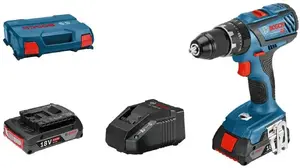 Аккумуляторный ударный шуруповёрт Bosch GSB 18V-28 — Professional, 18 В, набор с аккумулятором и кейсом (06019H400B)