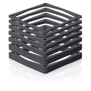 Noctua NA-FD1 computer cooling accessory — steel ventilation duct kit, 16 spouts, 4 screws, 7 washers, 5 mm spacers, height 5–45 mm