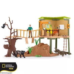 Экшен/Приключения Schleich WILD LIFE Ranger Adventure Station 42507 Возраст 3-8 Многоцветный