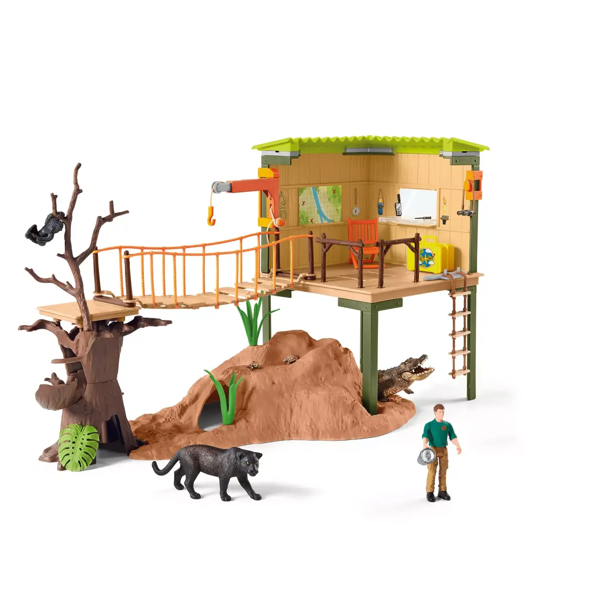 Darbība/Piedzīvojumi Schleich WILD LIFE Ranger Adventure Station 42507 Photo 4