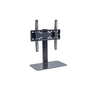 Мультимедийная стойка ShiverPeaks BS89792 Черная Стекло Сталь