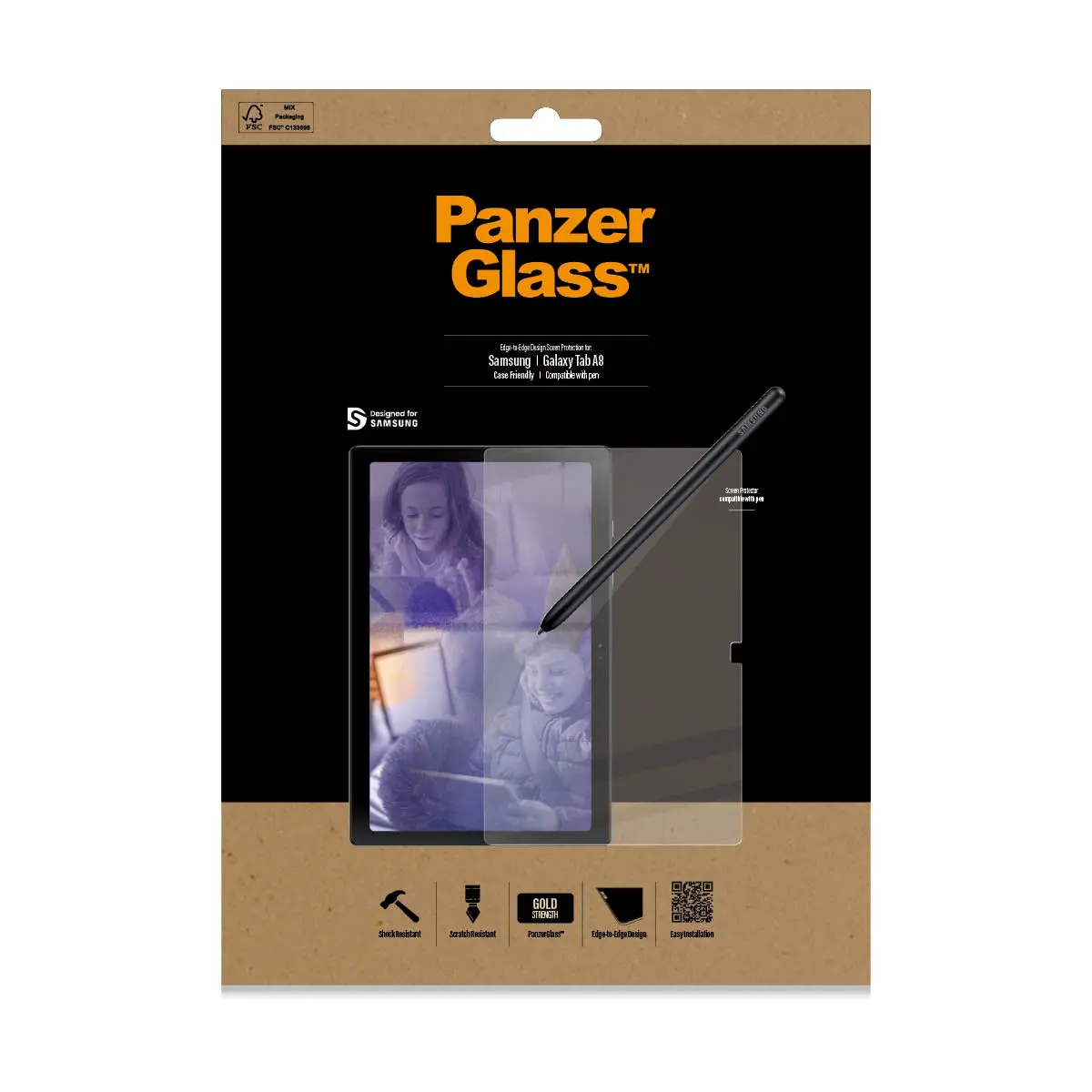 PanzerGlass ekrāna aizsargs Samsung Galaxy Tab A8 Photo 3