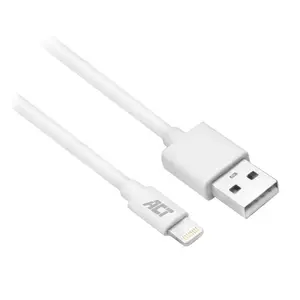 ACT USB 2.0 charging/data cable A male - Lightning male 1 meter MFI certified