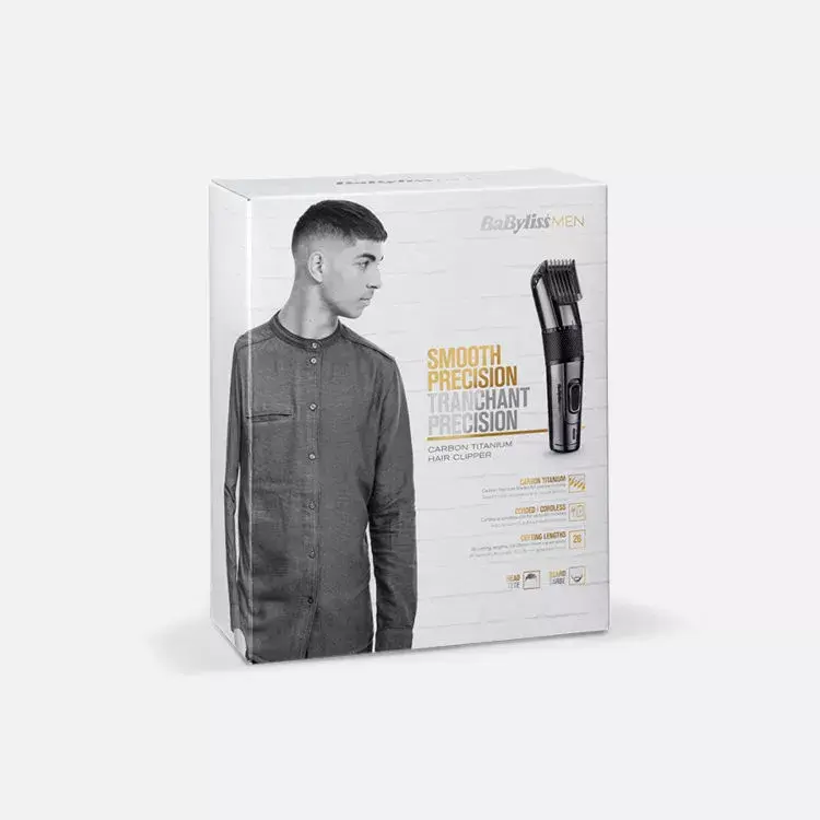 Matu griezējs BaByliss Carbon Titanium Black 26 Photo 10