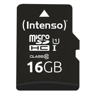 Intenso 3424470 MicroSD UHS-I Class 10 Memory Card 16 GB