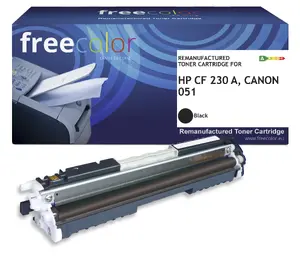 Картридж тонерный FREECOLOR K16048F7 / M203-FRC — черный, совместим с HP, ресурс 1700 страниц, 1 шт