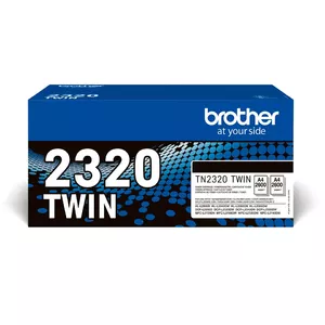 Картридж тонера Brother TN-2320TWIN 2600 страниц Черный