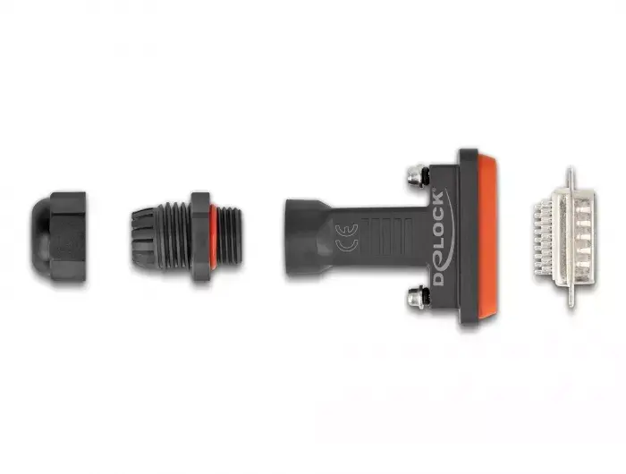 DeLOCK D-Sub HD 26 pin vīriešu savienotājs Photo 3