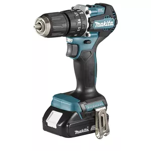 Drill Makita DHP487RAJ 25500 RPM Keyless Black, Turquoise