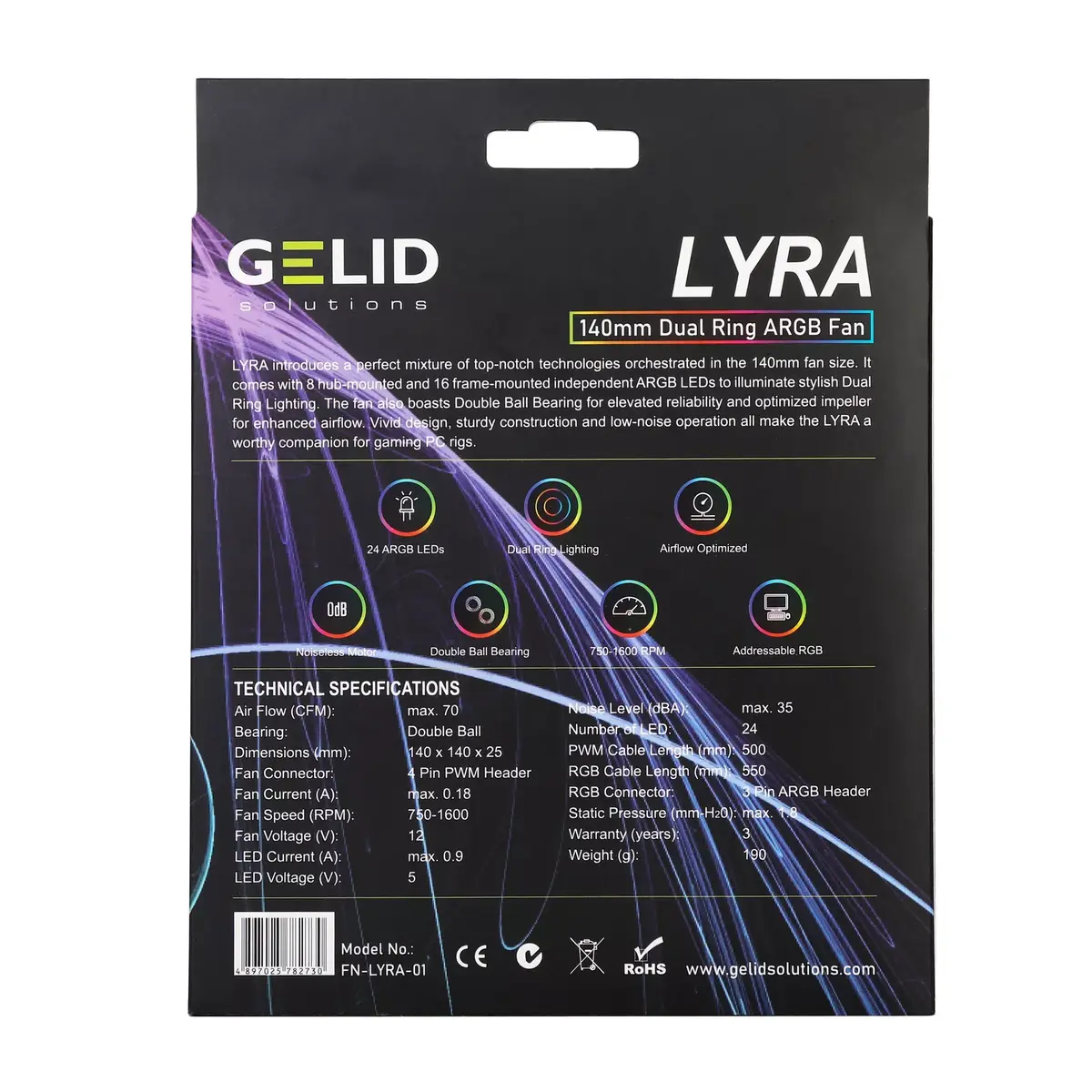 Gelid Lyra 140 mm Fan Photo 5