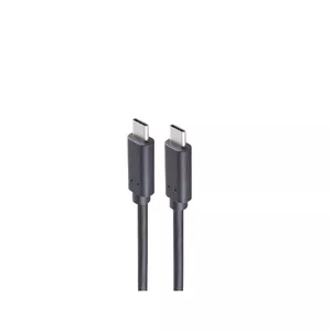 USB кабель ShiverPeaks BS13-48005 0.25м USB C черный 20 Гбит/с