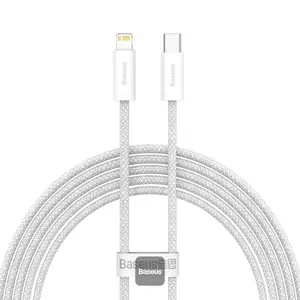 USB-C to Lightning cable Baseus CALD000102 — 20W fast charging, 2 m, White