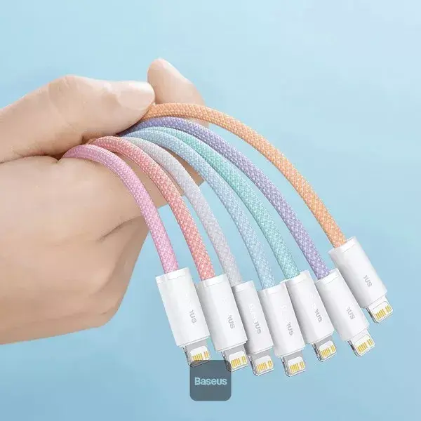 Кабель USB-C→Lightning Baseus CALD000102 20W 2м Photo 2