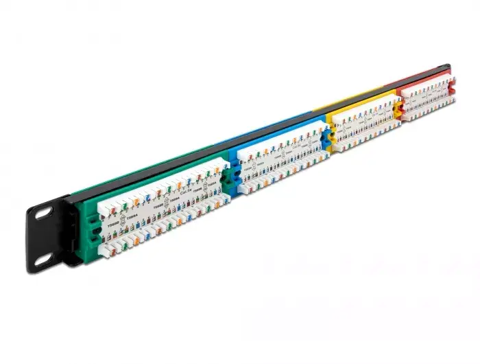 DeLOCK 19" Patch Panel 24 port Cat.5e Photo 2
