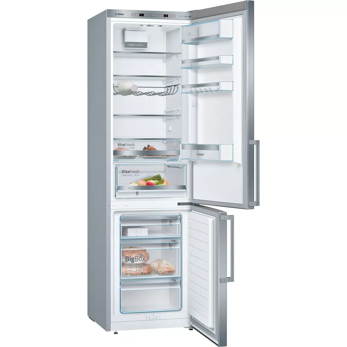 Bosch Serie 6 KGE398IBP fridge‑freezer Photo 2