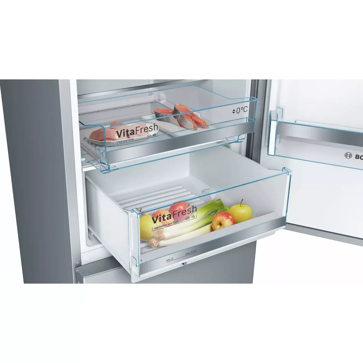 Bosch Serie 6 KGE398IBP fridge‑freezer Photo 3