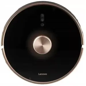 Putekļsūcējs Lenovo T1S Pro 0.4 L bez maisiņa, HEPA, 5200 mAh, 150 min darbība, melns/zeltains