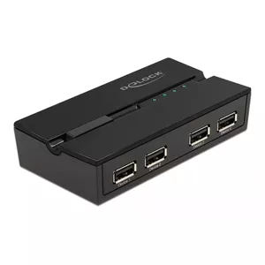 DeLOCK 11494 datu slēdzis melns USB Type-A Type-B 0.48 Gbit/s