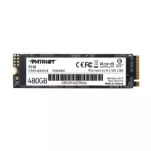 SSD disk Patriot Memory 480 GB M.2 PCI Express 3.0 NVMe P310