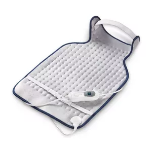 Electric bed warmer Medisana HP 460 — 100 W, single‑person, 3 heat levels, auto shutoff 90 min, washable, grey