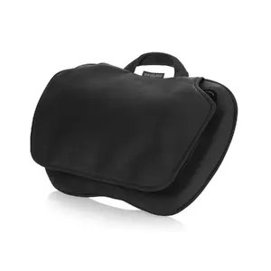 Medisana MC 850 electric massager for back, legs, neck, shoulders — 4 heads, Shiatsu, heat, 2 speeds, 24W, black