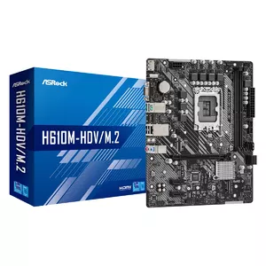 Asrock H610M-HDV/M.2 Intel H610 LGA 1700 mikro ATX