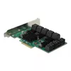 DeLOCK 16 port SATA PCI Express x4 Card Photo 2