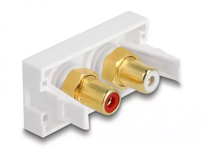 DeLOCK Easy 45 kontaktligzda 2 x RCA Photo 2