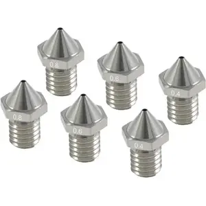Nozzle Kit for Flashforge Creator 3 Pro — replacement nozzles 0.4 mm, 0.6 mm, 0.8 mm