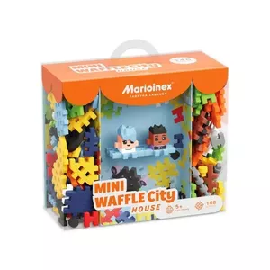 Building Blocks Set Marioinex Waffle Blocks mini House — 148 pieces