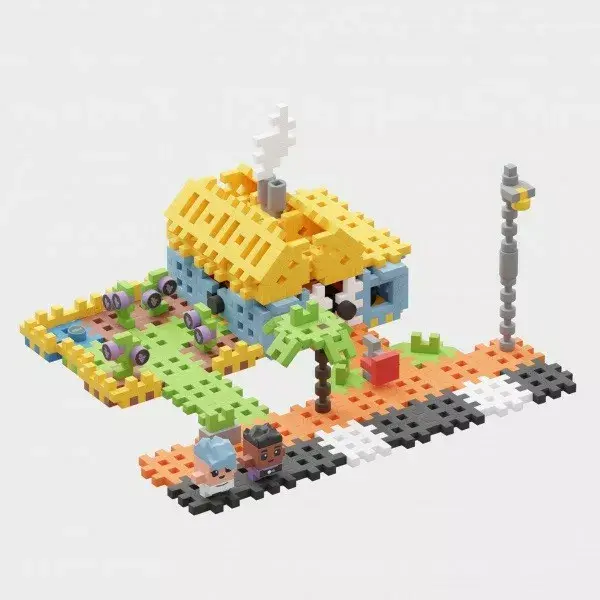 Marioinex Waffle Blocks mini House — 148 pcs Photo 3