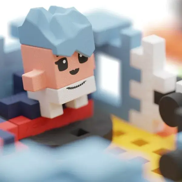 Marioinex Waffle Blocks mini House — 148 pcs Photo 8