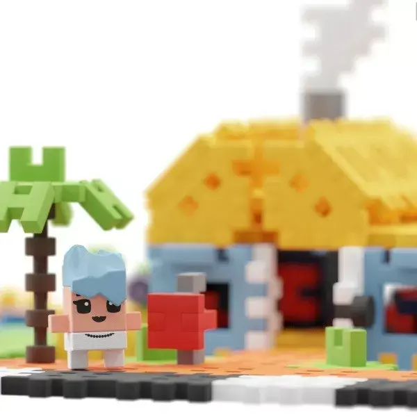 Marioinex Waffle Blocks mini House — 148 pcs Photo 9