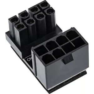 InLine Iekšējais barošanas adapters 180° ATX 8pin male female Melns 26638E