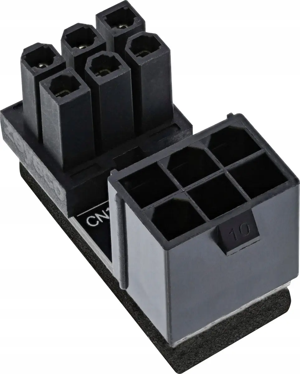 InLine Internal Power Adapter 180° ATX 6-pin Reverse Photo 4