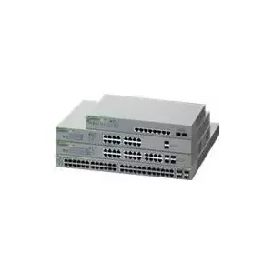 Network switch Allied Telesis AT-GS950/28PSV2-50 — 24x PoE+ ports, 4x SFP, Gigabit Websmart