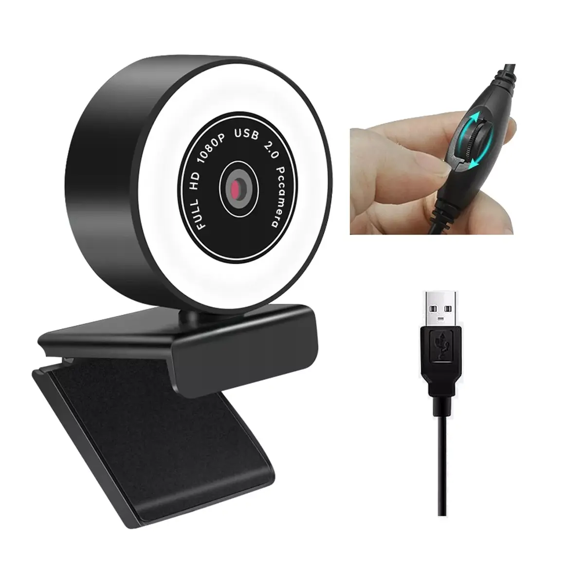 USB Webcam Platinet 1080p Full HD Photo 2