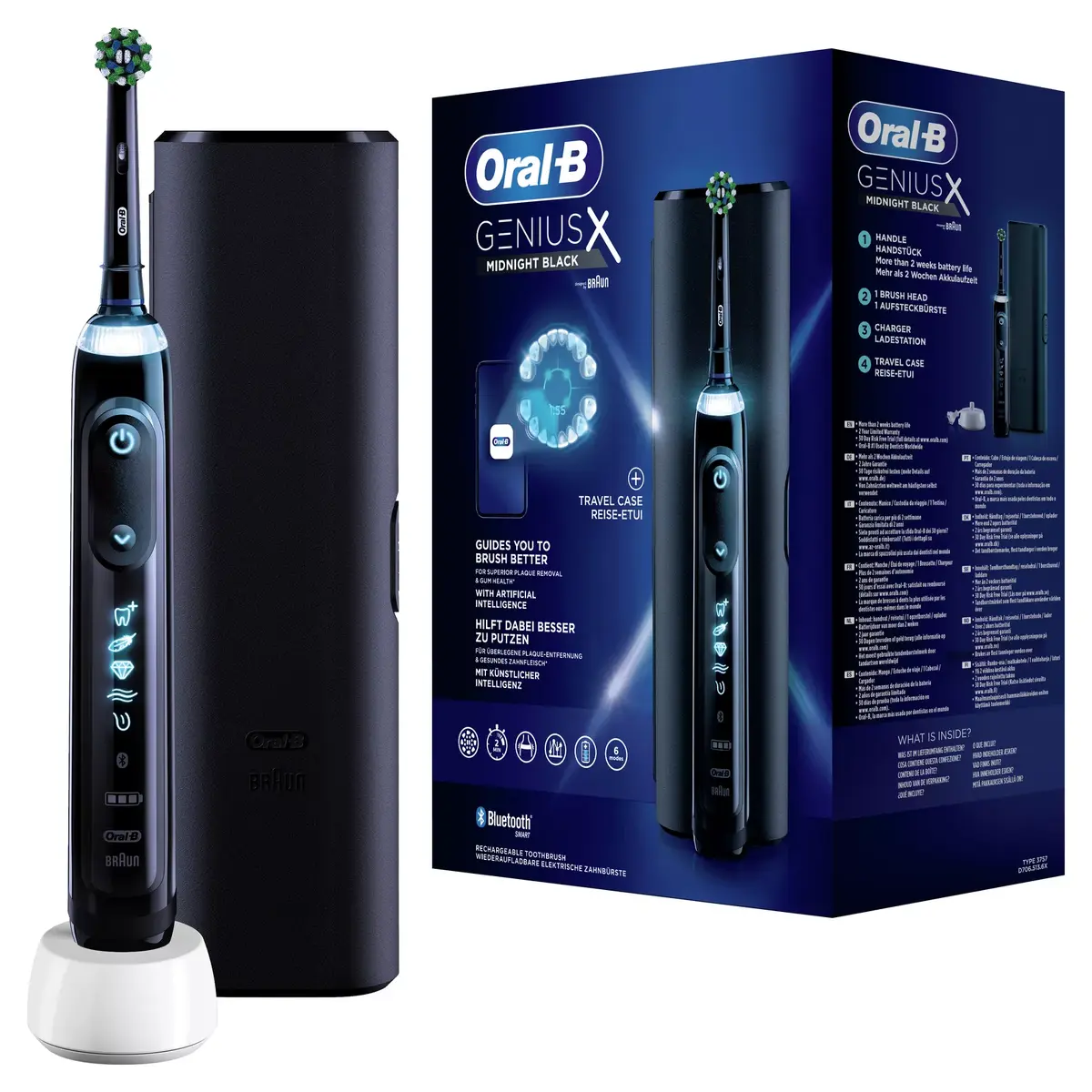 Oscillating Toothbrush Oral-B Genius X 80354128 Photo 2