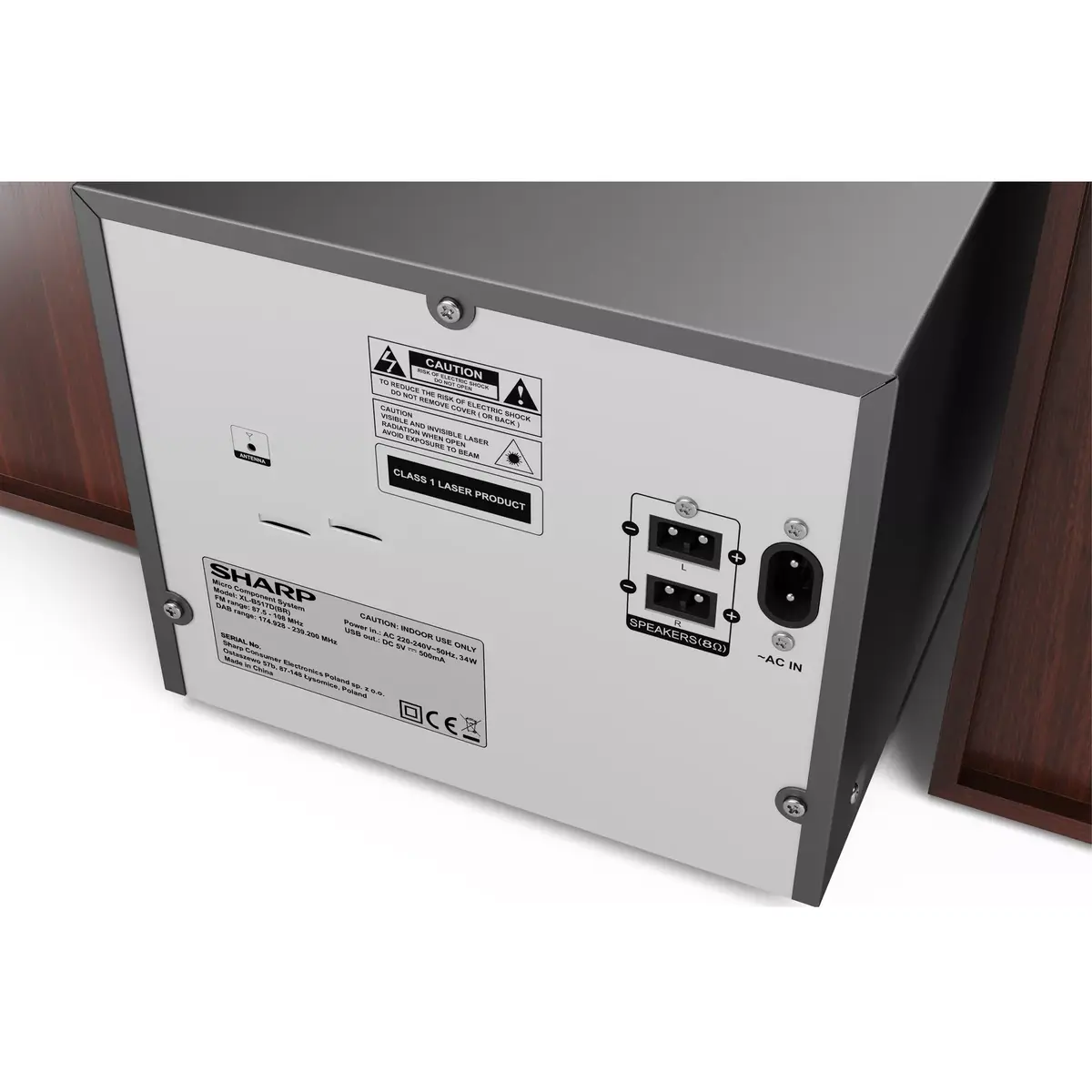 Mājas audio mikro sistēma Sharp XL-B517D Photo 2