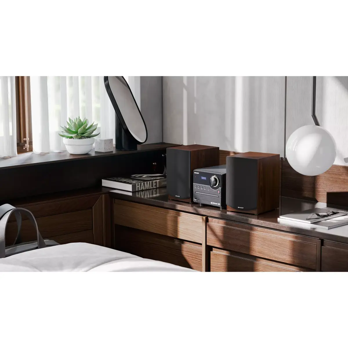 Mājas audio mikro sistēma Sharp XL-B517D Photo 9