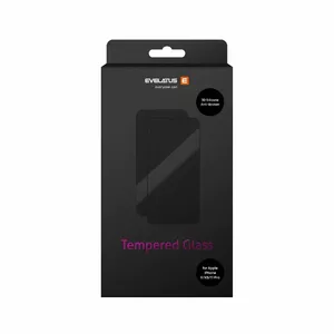 Evelatus Rubber Anti-Broken 3D stikla aizsargplēve iPhone X / XS / 11 Pro — pilnīga pārklājuma, japānas līme