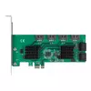 DeLOCK 8 портовая SATA PCI Express x1 карта Photo 4