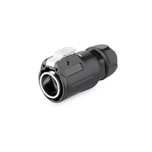 Alcasa S1 IC01-24R01 RJ45 Melns